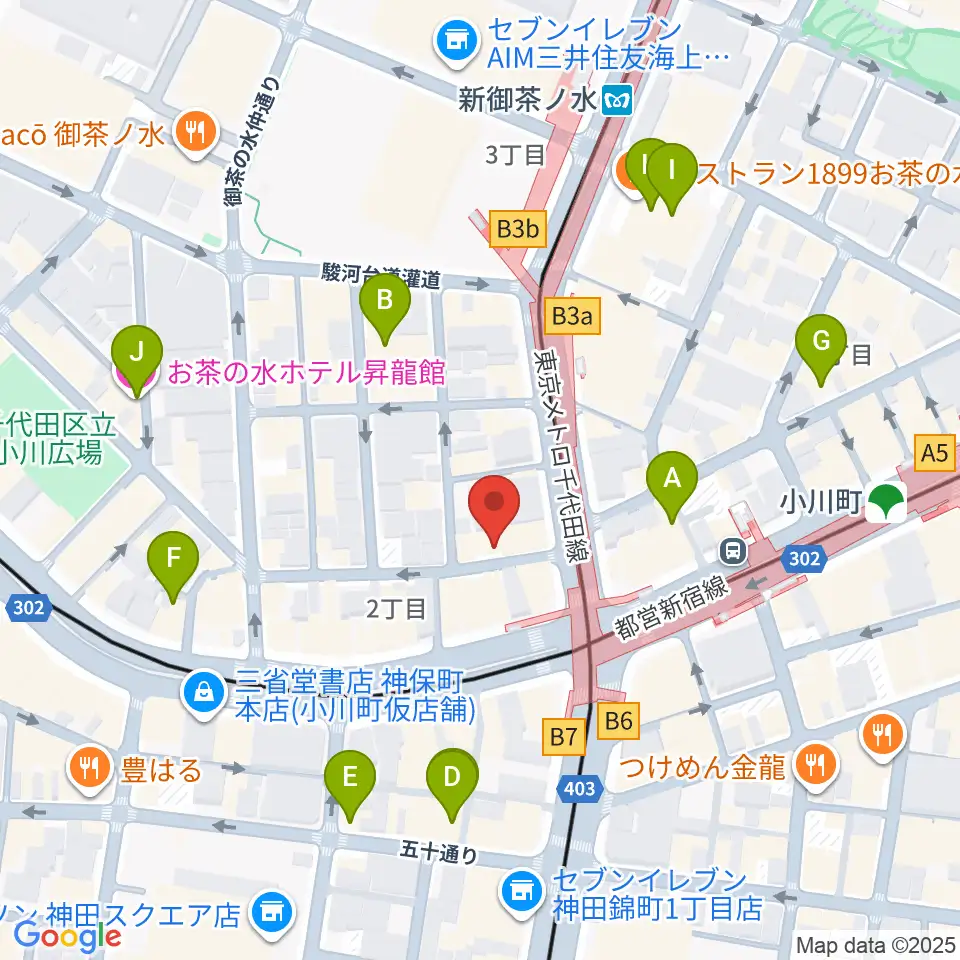 アーティファクト・ミュージックスクール周辺のホテル一覧地図