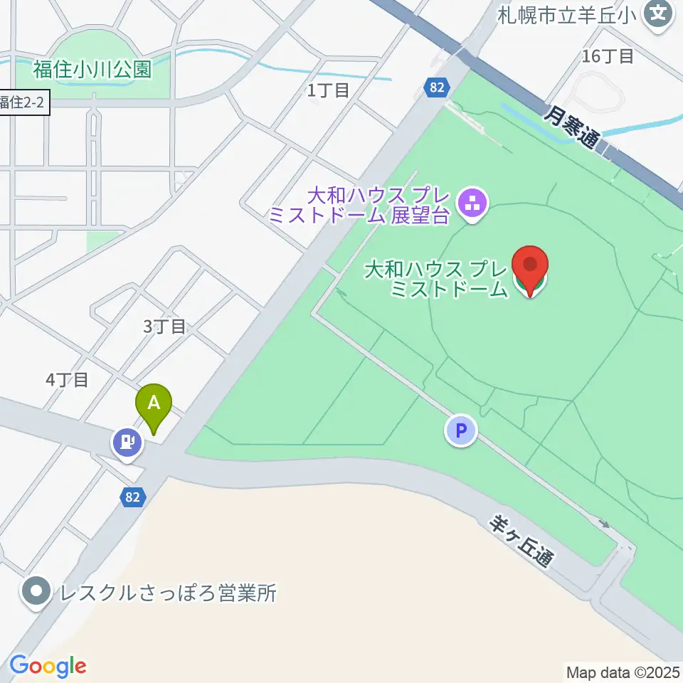 大和ハウス プレミストドーム周辺のホテル一覧地図