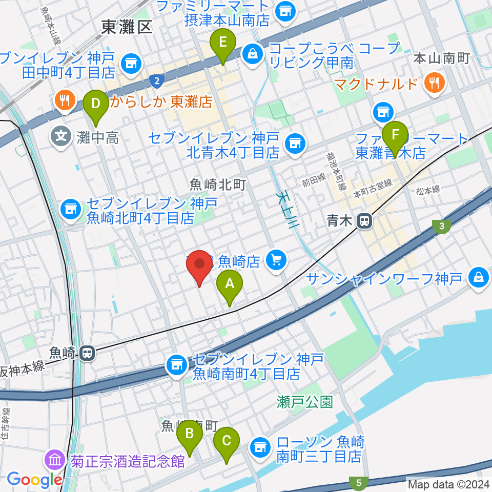 日本ピアノサービス周辺のホテル一覧地図