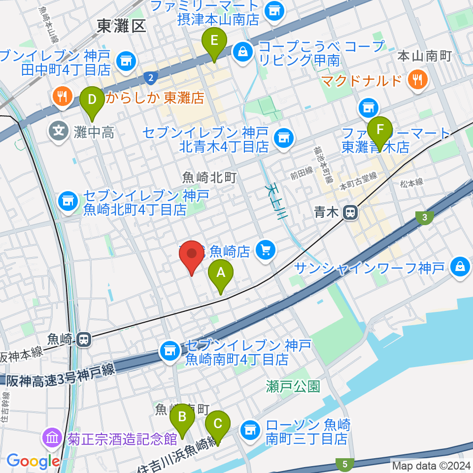 日本ピアノサービス周辺のホテル一覧地図