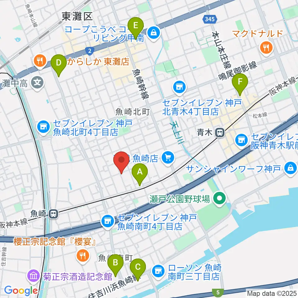 日本ピアノサービス周辺のホテル一覧地図