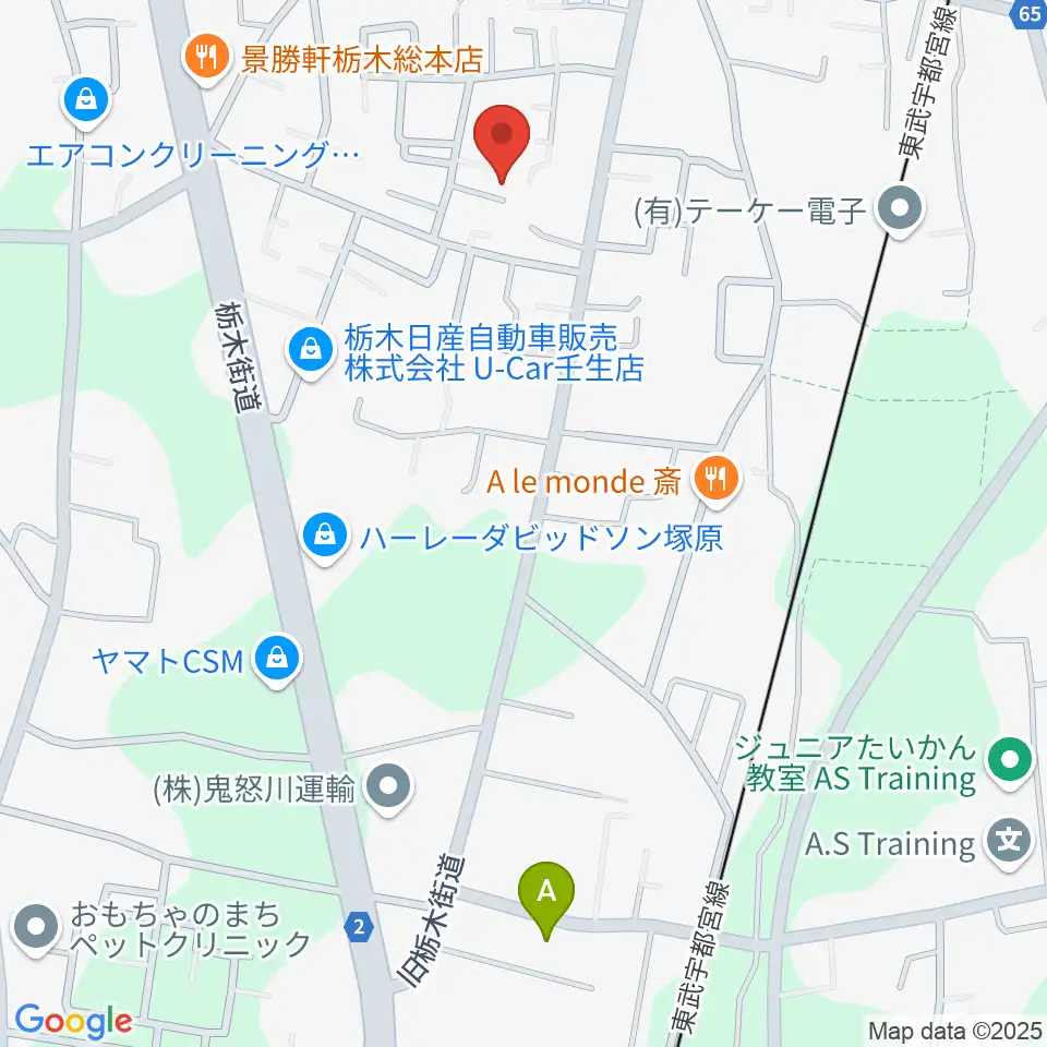 L.O.Aギターリペア周辺のホテル一覧地図