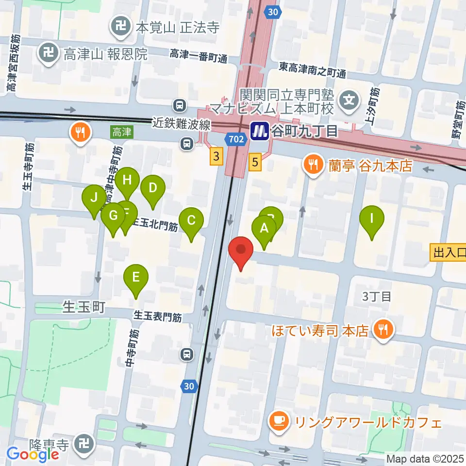 ドラムショップACT どらむ村周辺のホテル一覧地図