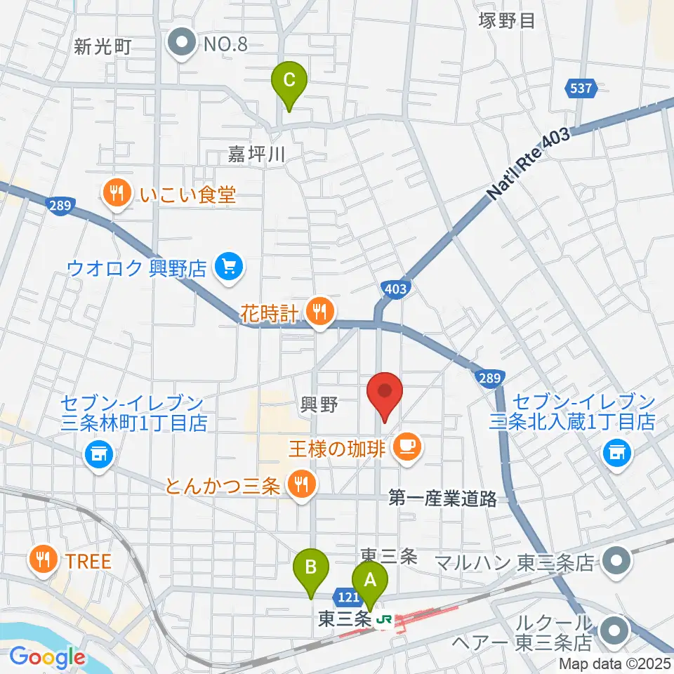 あぽろん三条店周辺のホテル一覧地図