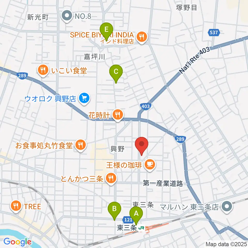 あぽろん三条店周辺のホテル一覧地図