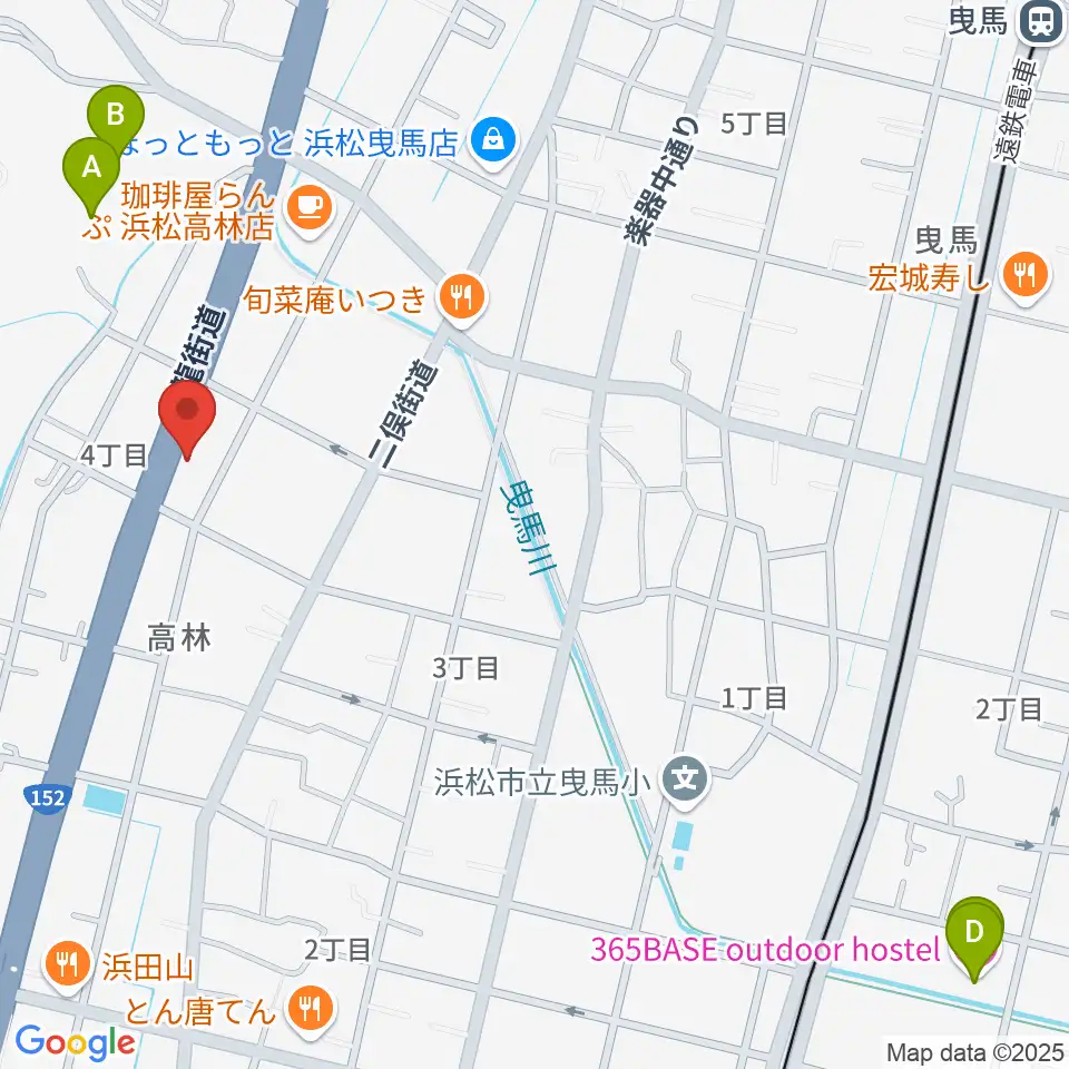 ソニックス周辺のホテル一覧地図