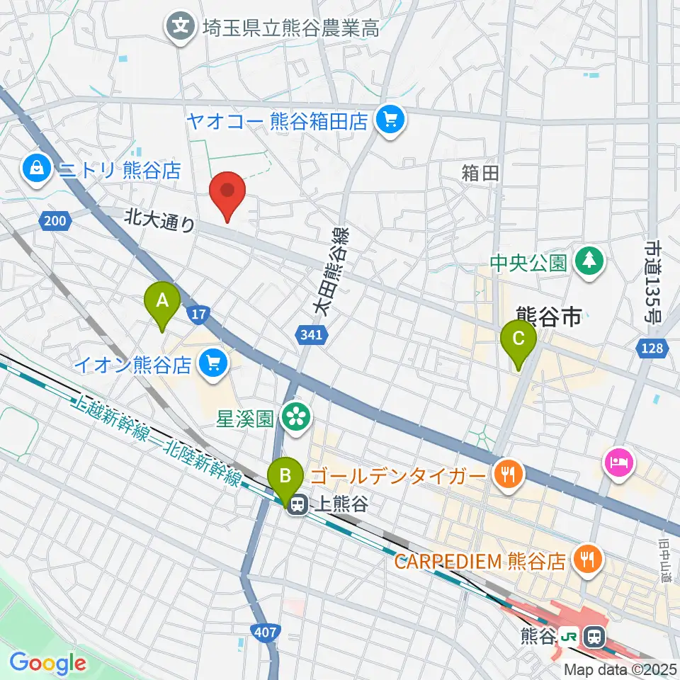 フジクラ楽器周辺のホテル一覧地図
