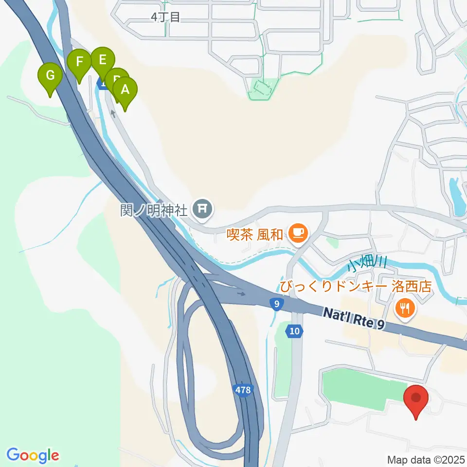 京都市立芸術大学 音楽学部周辺のホテル一覧地図