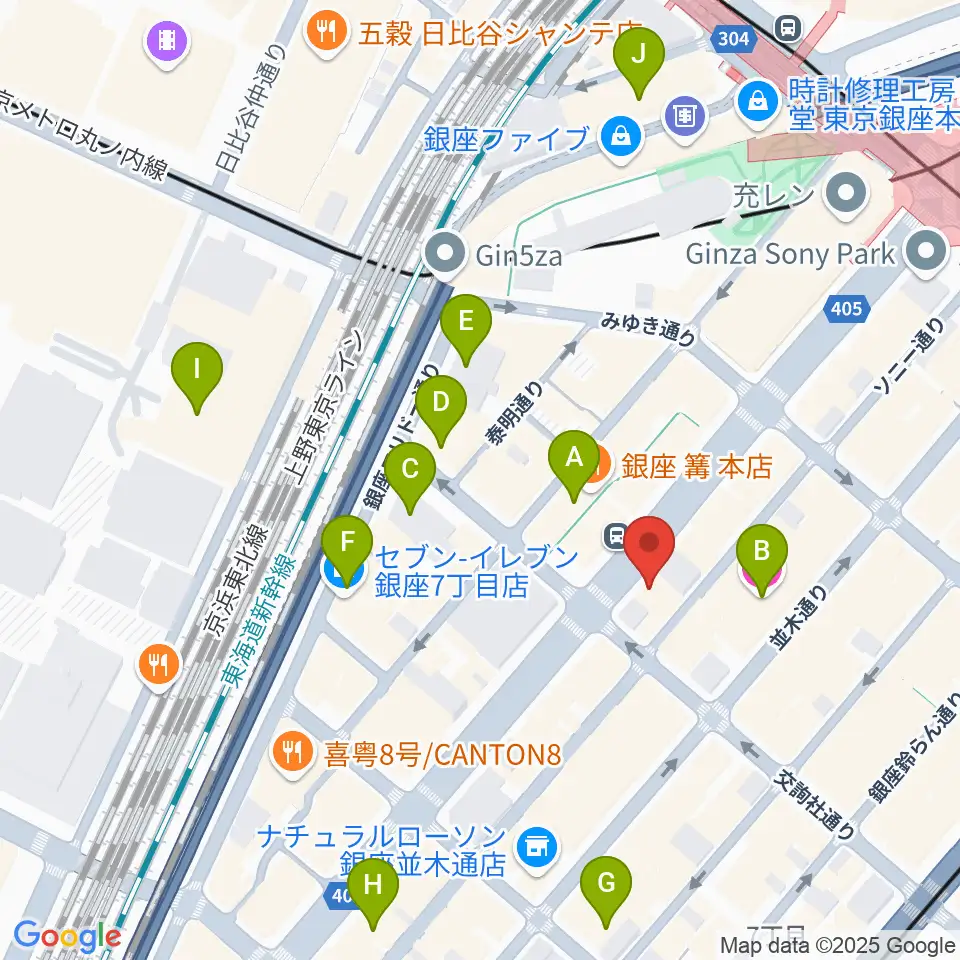 国際新堀芸術学院 東京校周辺のホテル一覧地図