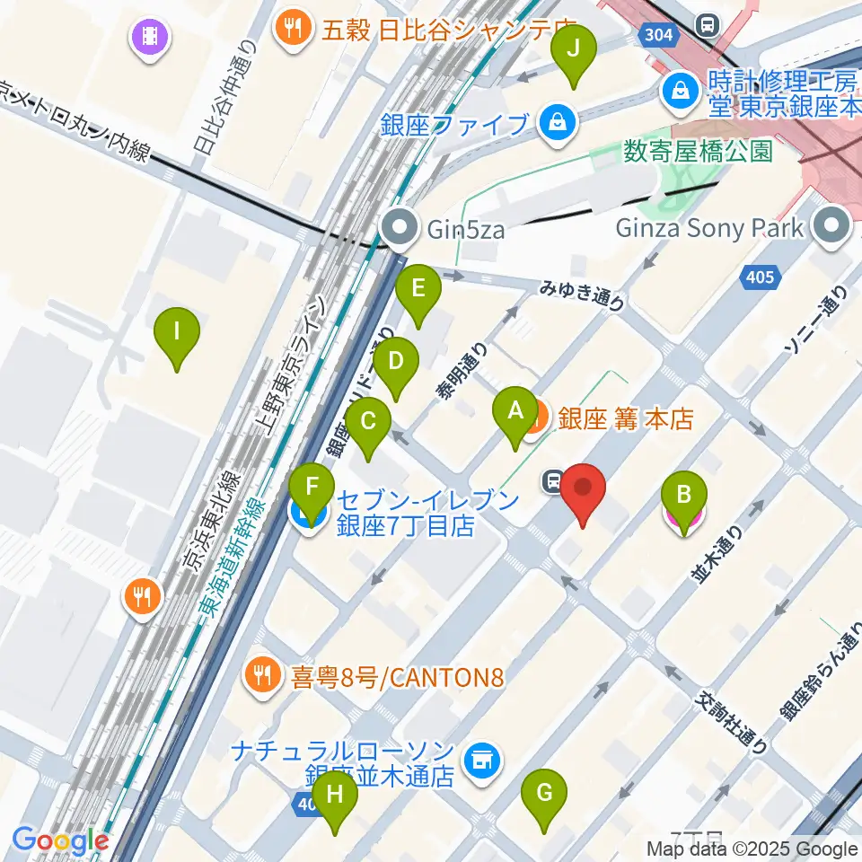 国際新堀芸術学院 東京校周辺のホテル一覧地図