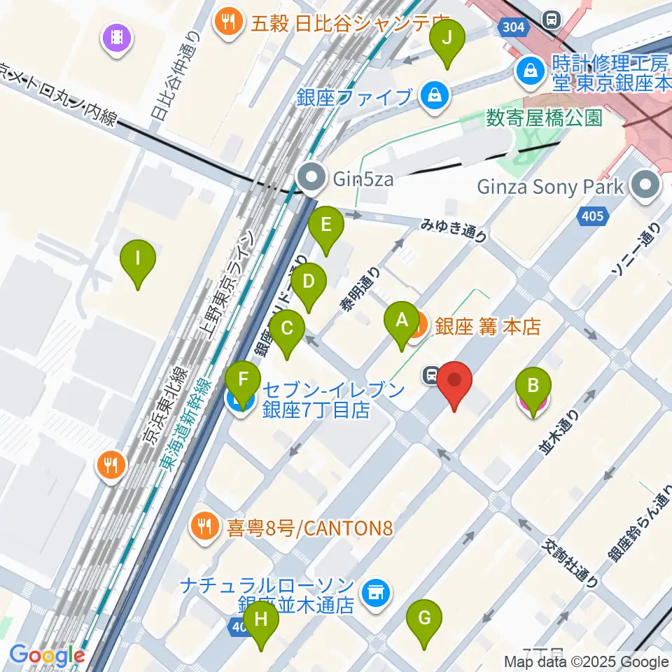 国際新堀芸術学院 東京校周辺のホテル一覧地図