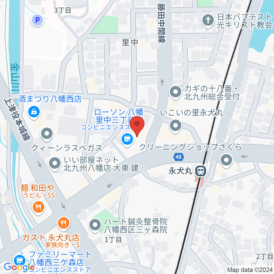 CIUスタジオ周辺のホテル一覧地図