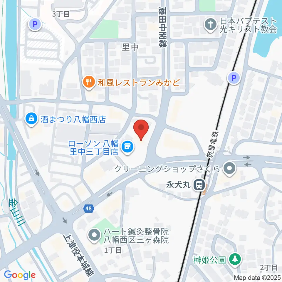 CIUスタジオ周辺のホテル一覧地図