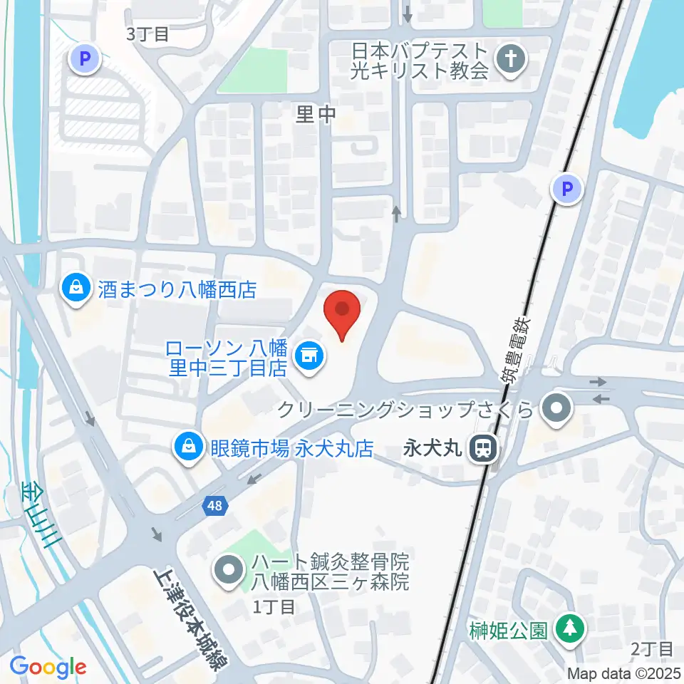 CIUスタジオ周辺のホテル一覧地図