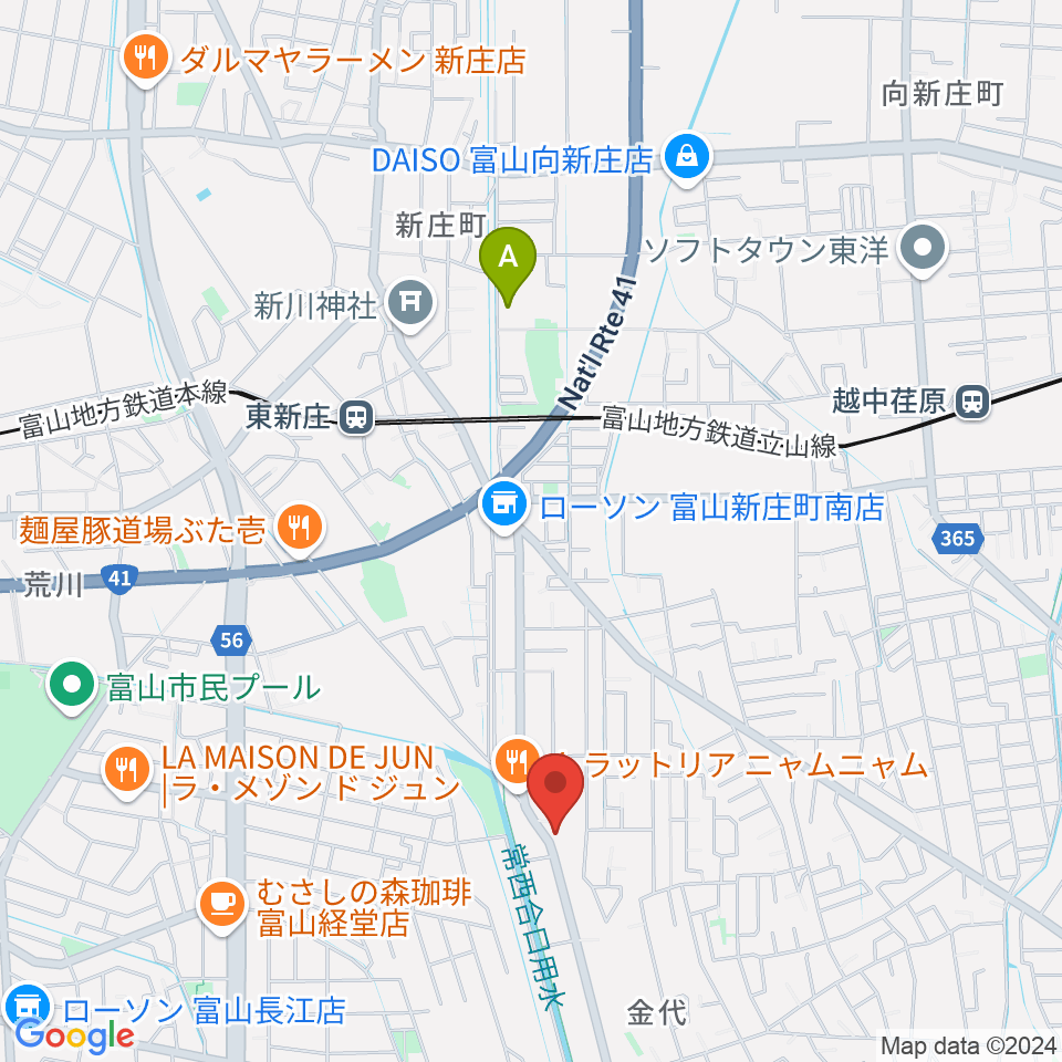 わをん音楽教室周辺のホテル一覧地図