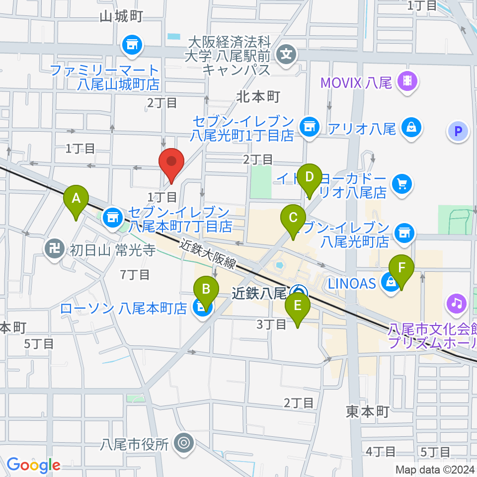 三嶋音楽教室周辺のホテル一覧地図