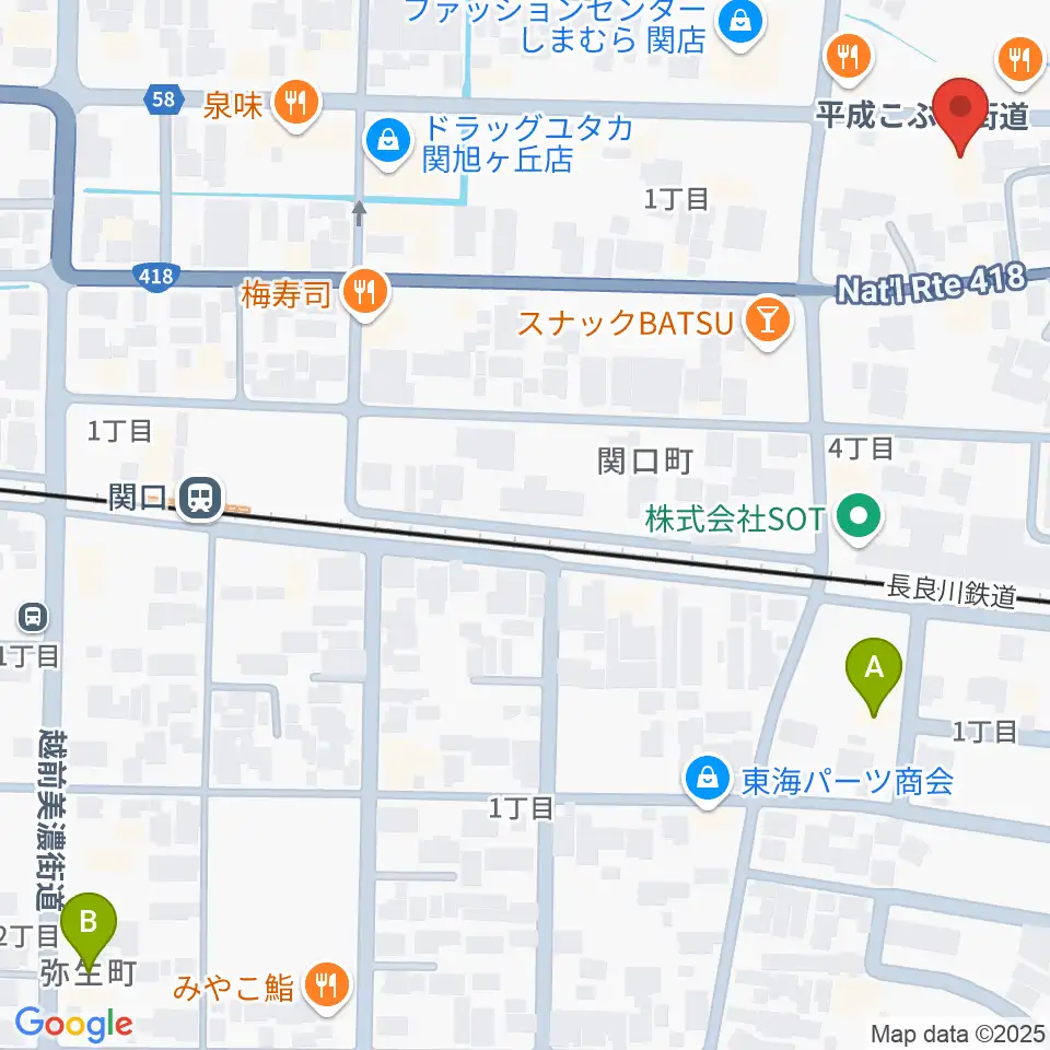 シノダ楽器 旭ヶ丘センター周辺のホテル一覧地図
