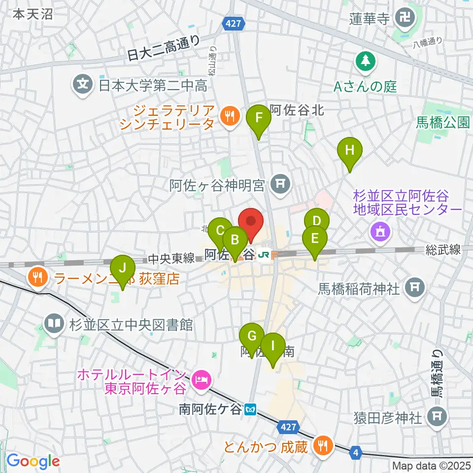 BAR ROCK INDIA周辺のホテル一覧地図