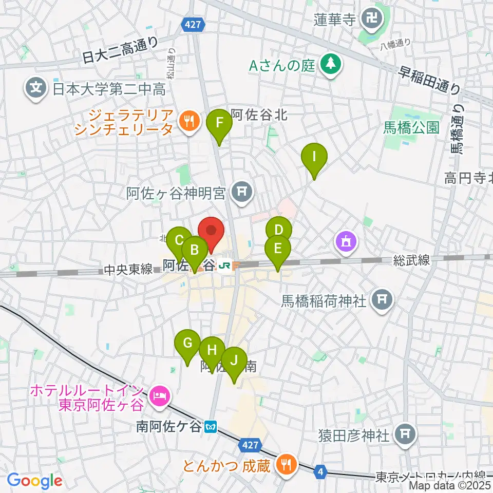 BAR ROCK INDIA周辺のホテル一覧地図