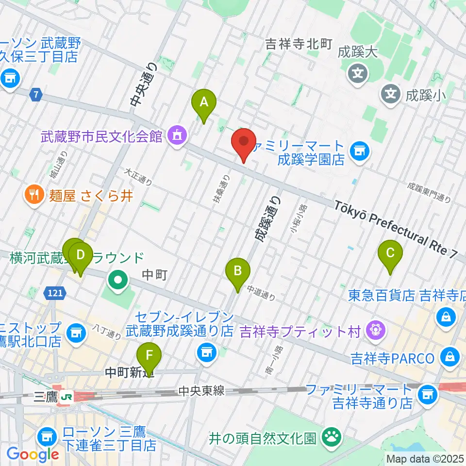 ネイロデザイン周辺のホテル一覧地図