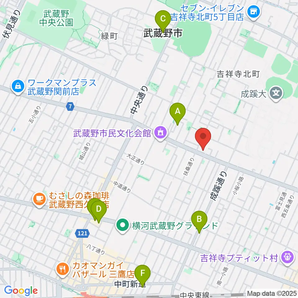 ネイロデザイン周辺のホテル一覧地図