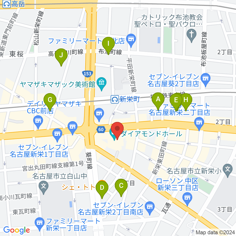 studio KANADiA周辺のホテル一覧地図