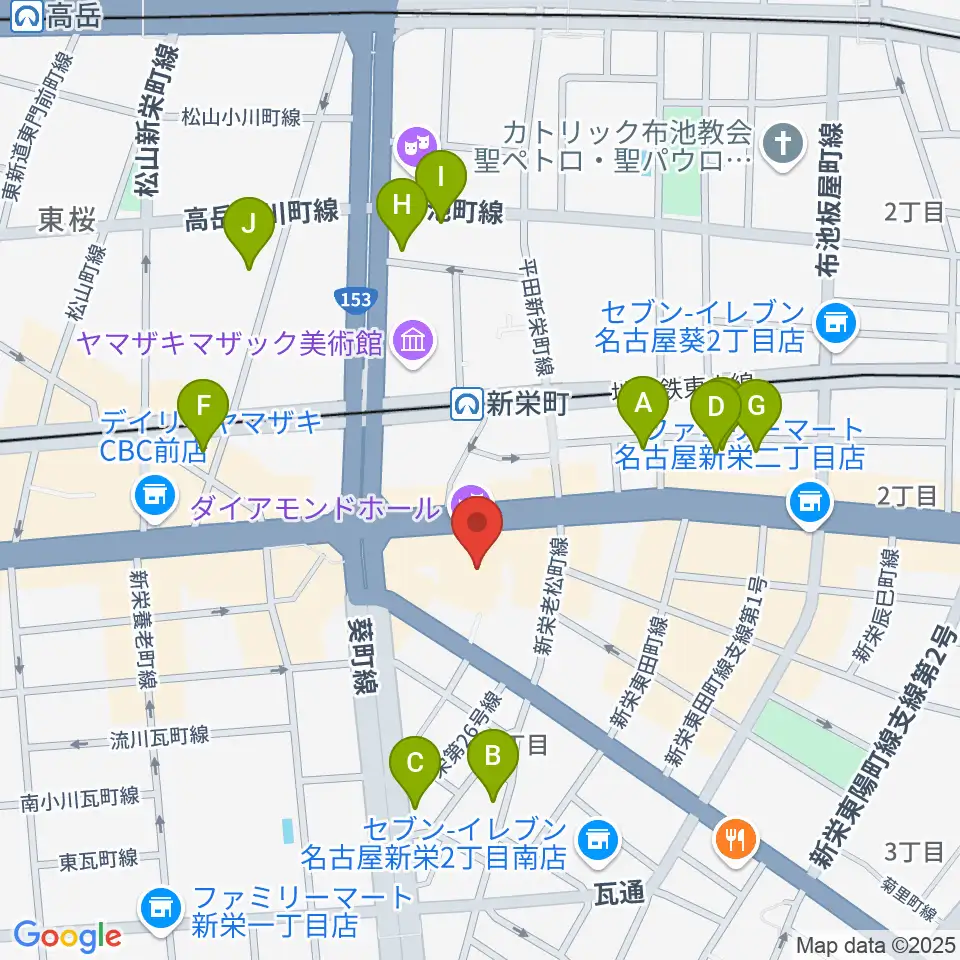 studio KANADiA周辺のホテル一覧地図