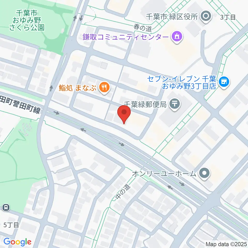 Azul ギター教室周辺のホテル一覧地図