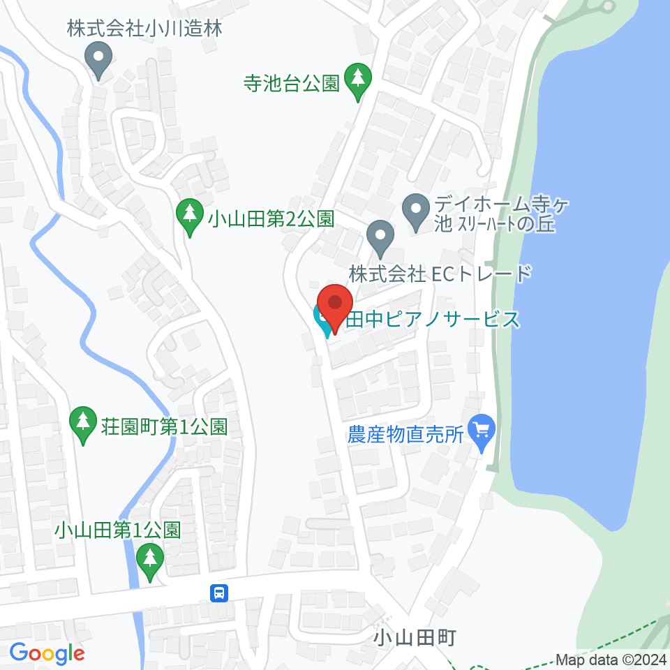 田中ピアノサービス周辺のホテル一覧地図