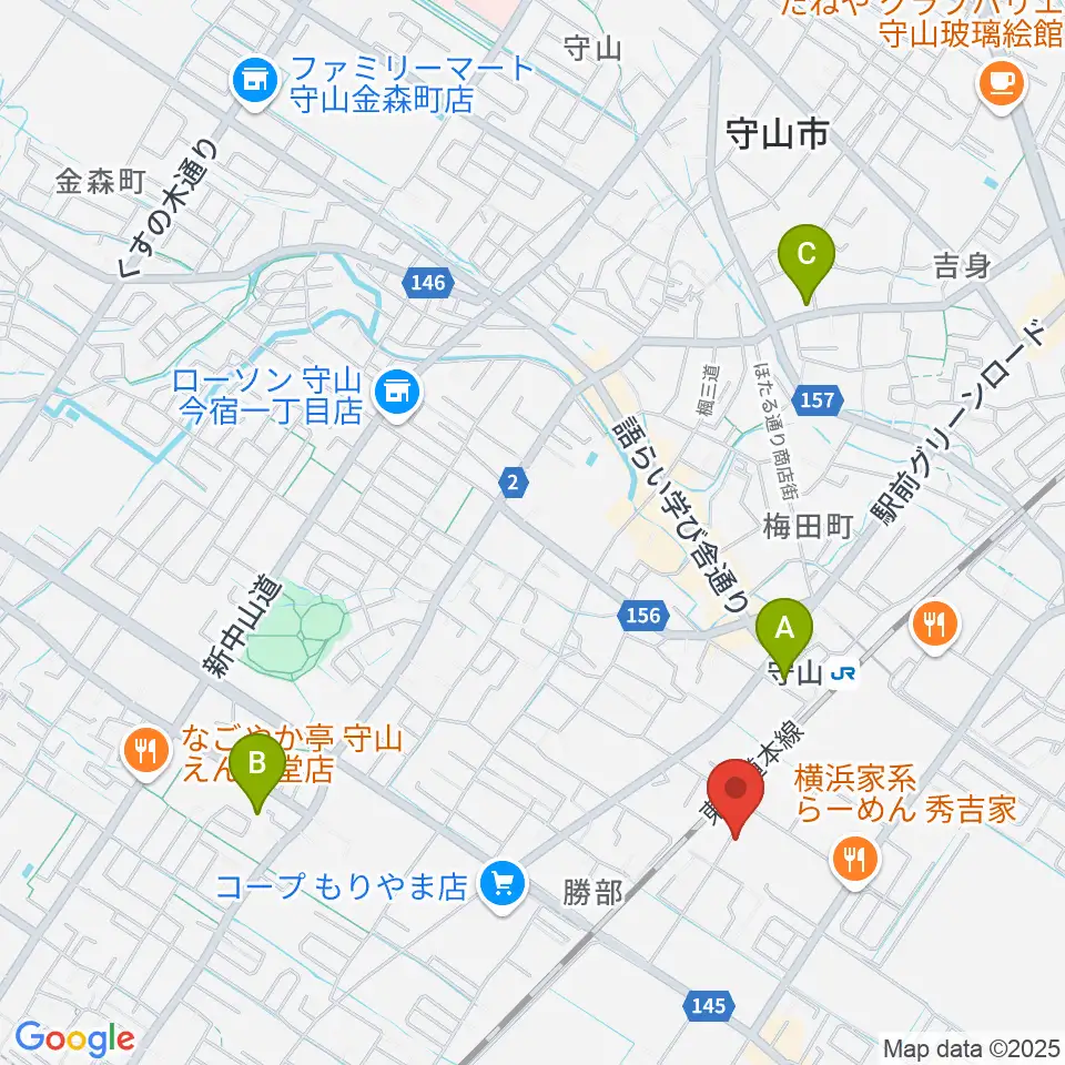 京滋ピアノ調律 / スティマー・ザール周辺のホテル一覧地図