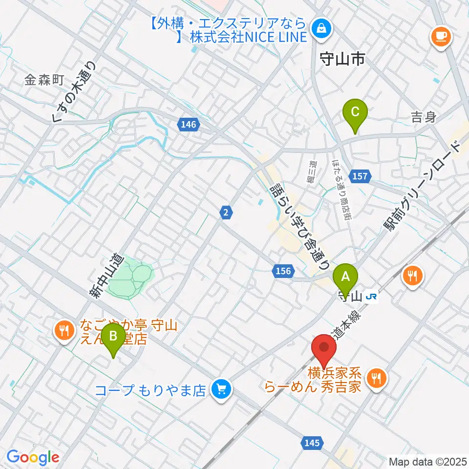 京滋ピアノ調律 / スティマー・ザール周辺のホテル一覧地図