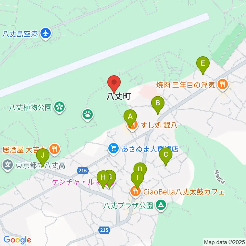 八丈町多目的ホールおじゃれ周辺のホテル一覧地図