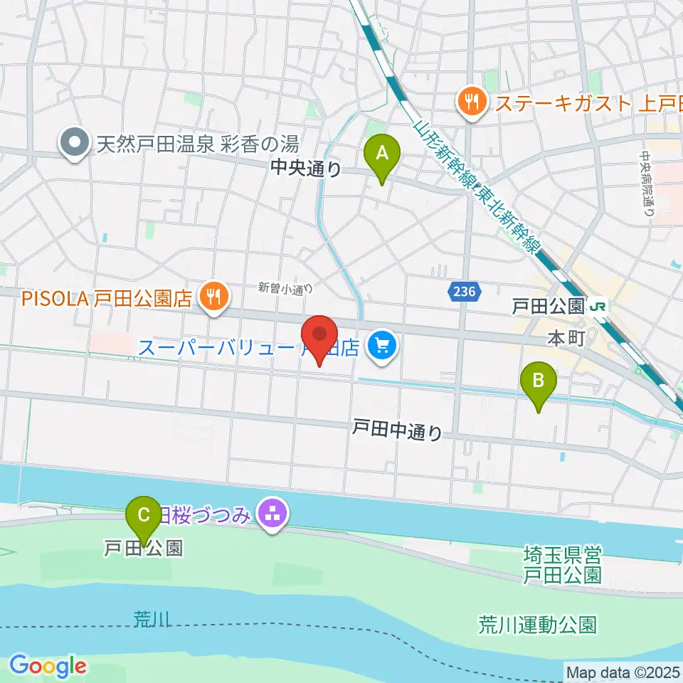 さくらパル 新曽南多世代交流館周辺のホテル一覧地図