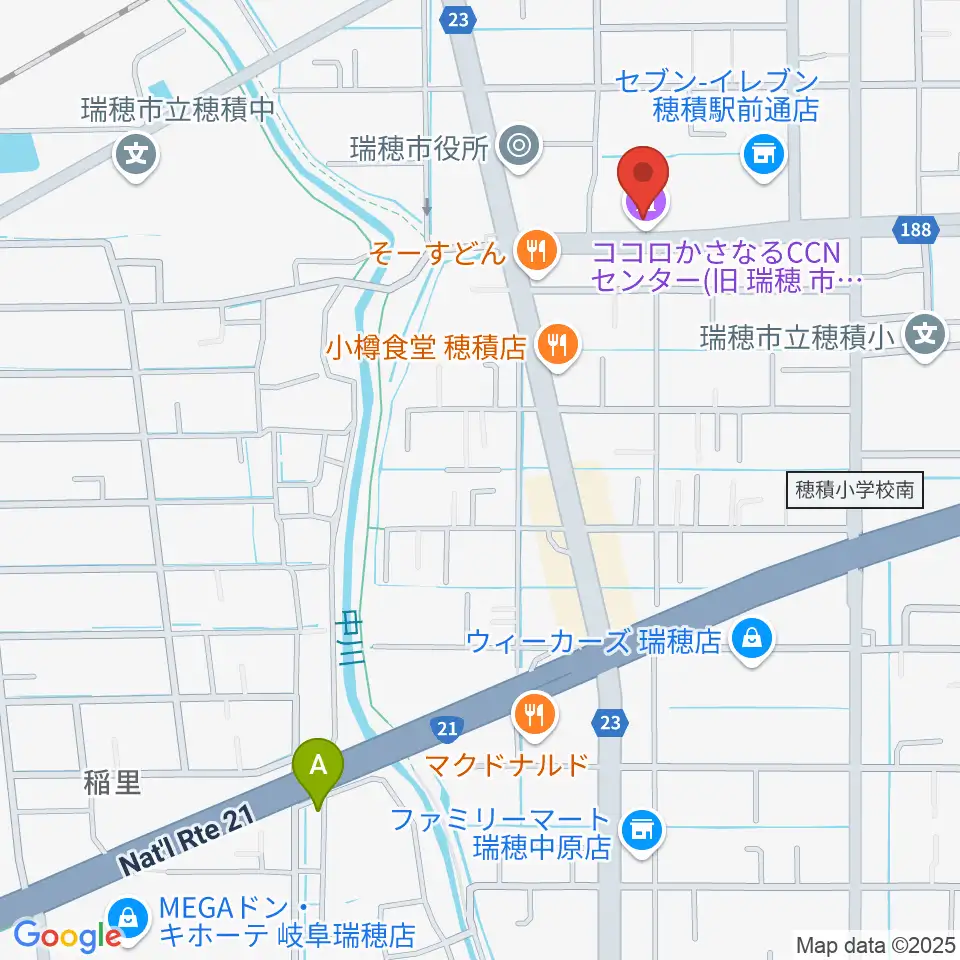 ココロかさなるCNNセンター周辺のホテル一覧地図