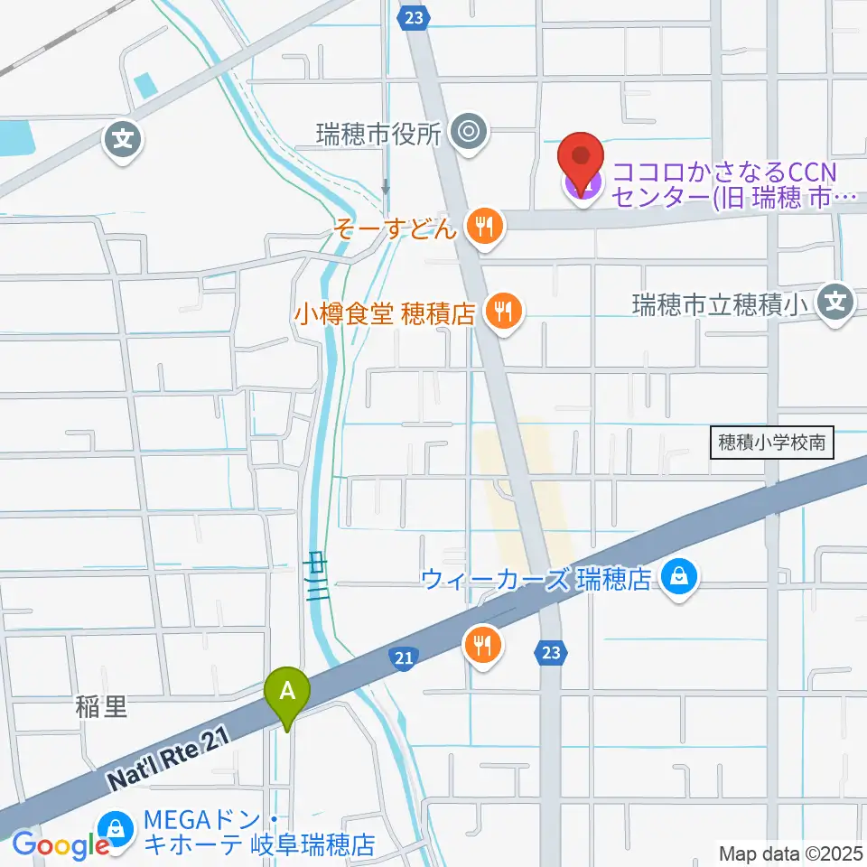 ココロかさなるCNNセンター周辺のホテル一覧地図