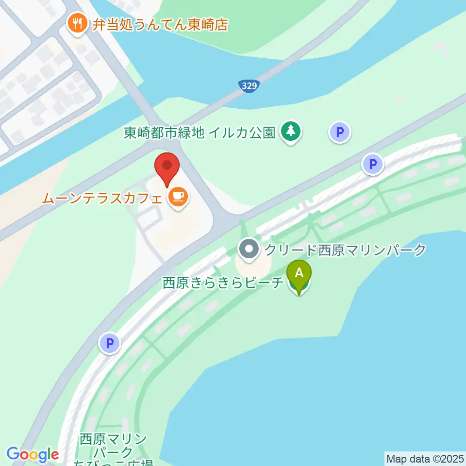 ムーンテラス東崎 Sairaiin音楽堂周辺のホテル一覧地図
