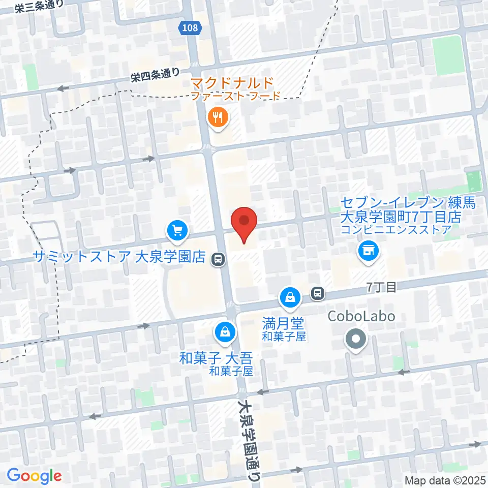スタジオ ルミエール周辺のホテル一覧地図