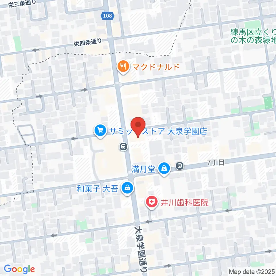 スタジオ ルミエール周辺のホテル一覧地図