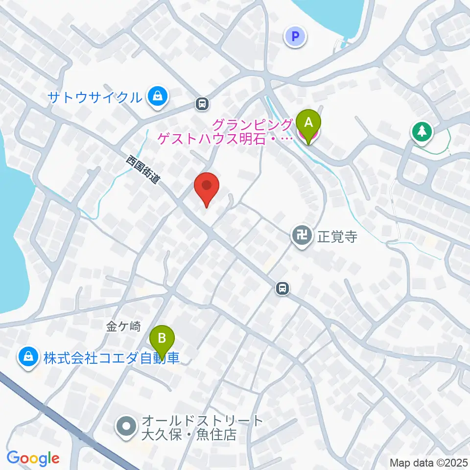 金ヶ崎文化教室周辺のホテル一覧地図