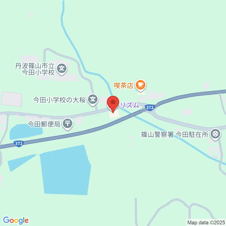 篠山rizm周辺のホテル一覧地図