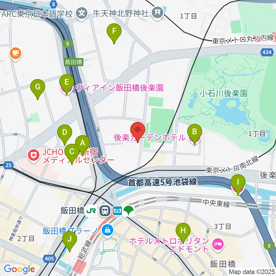 株式会社MATSUO STRINGS周辺のホテル一覧地図