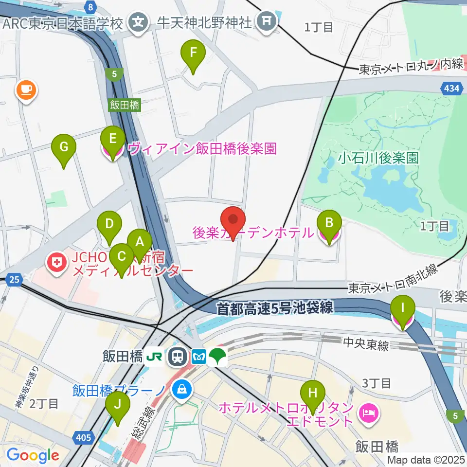 株式会社MATSUO STRINGS周辺のホテル一覧地図