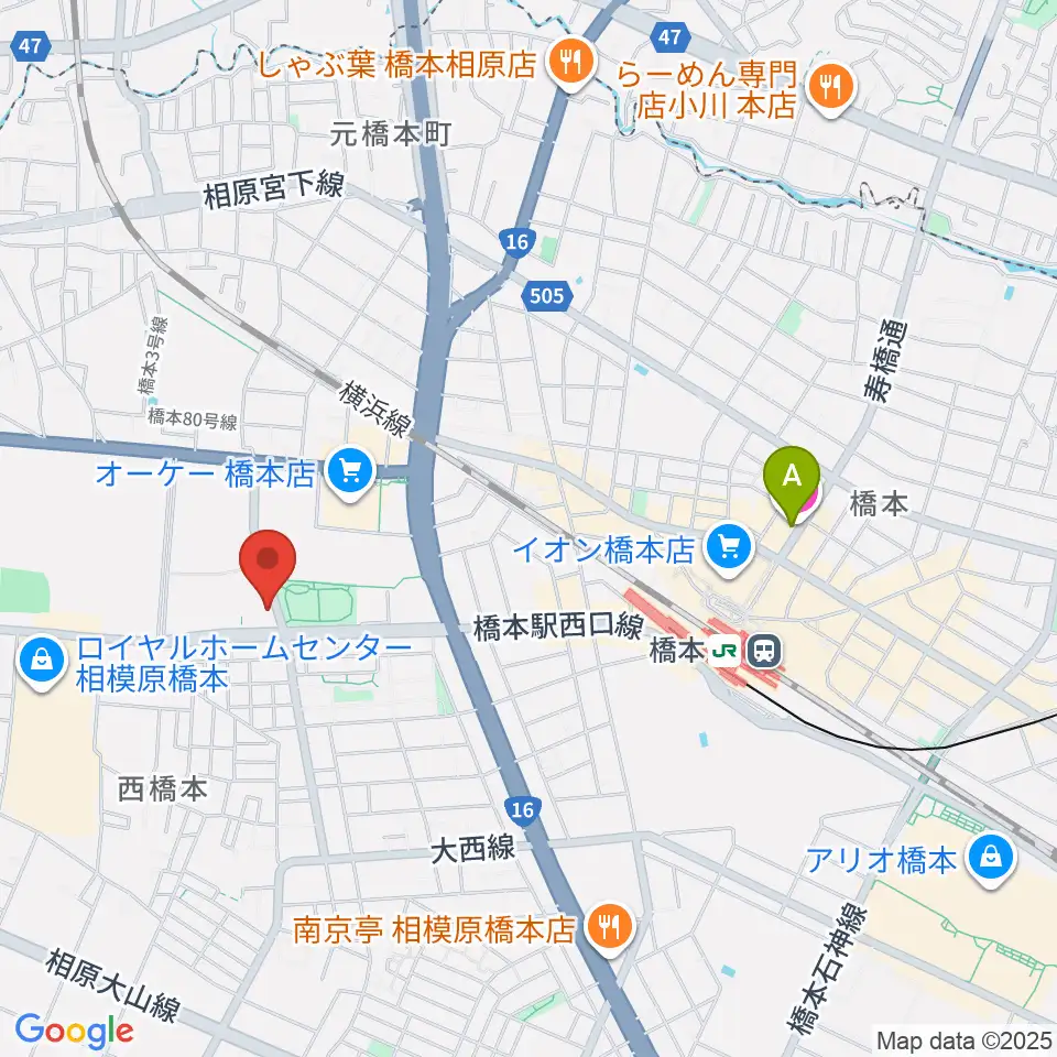 サン・エールさがみはら周辺のホテル一覧地図