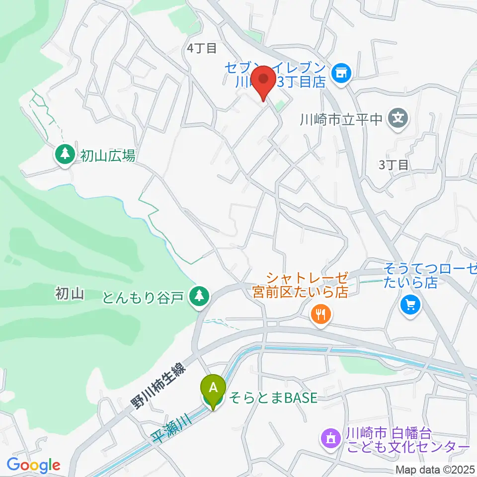 福田弦楽弓製作所周辺のホテル一覧地図