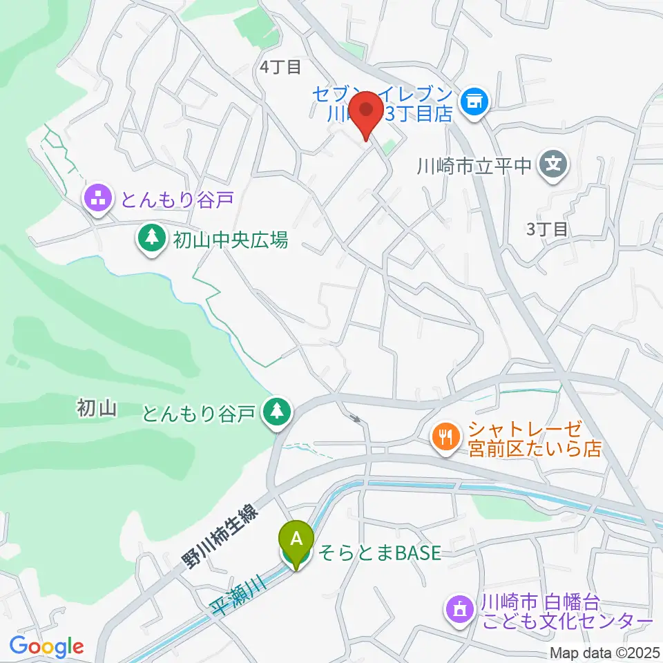 福田弦楽弓製作所周辺のホテル一覧地図