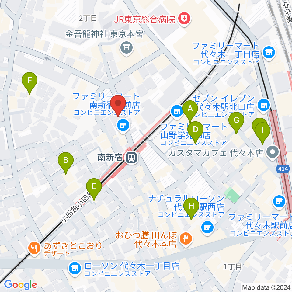 BC WORLDスタジオ周辺のホテル一覧地図