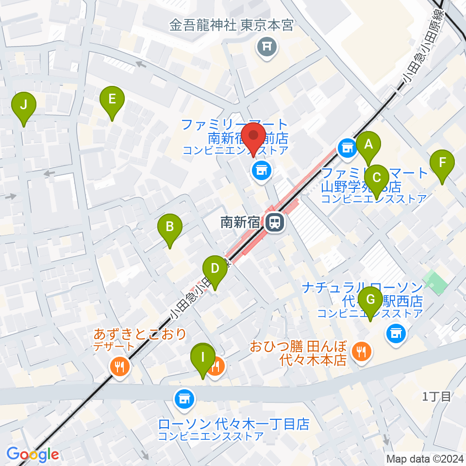 BC WORLDスタジオ周辺のホテル一覧地図