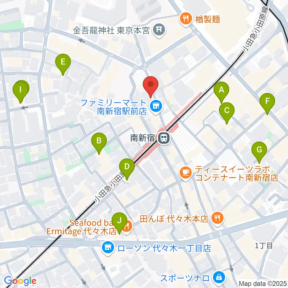 BC WORLDスタジオ周辺のホテル一覧地図
