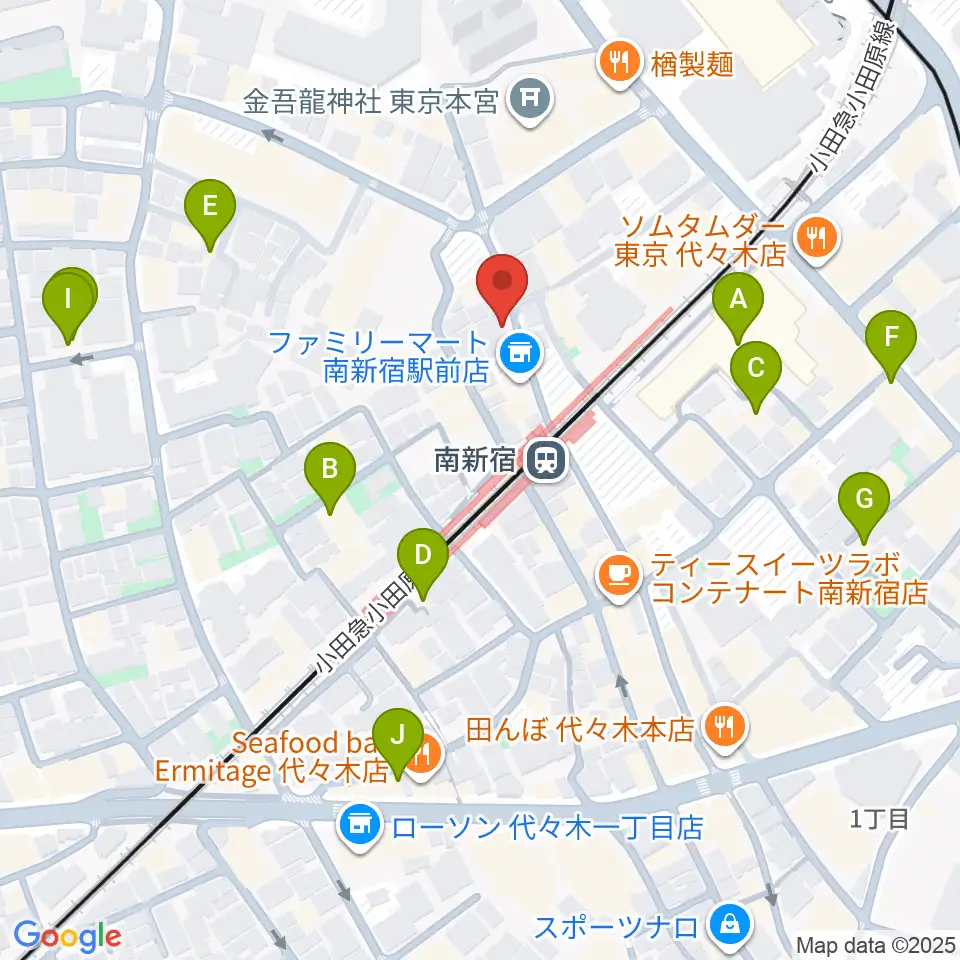 BC WORLDスタジオ周辺のホテル一覧地図