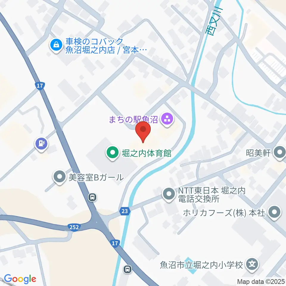 FMうおぬま周辺のホテル一覧地図